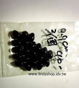 POBB005-1黑色小水滴眼珠(約0.7公分)20個